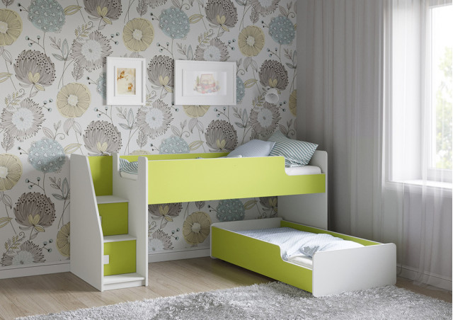 Детская выкатная кровать Легенда К402.41 в Камышине